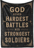 Throw Blanket - Get Well Gift for After Surgery, Cancer Gifts for Women,Chemo Patients |  You are Braver Than You Think